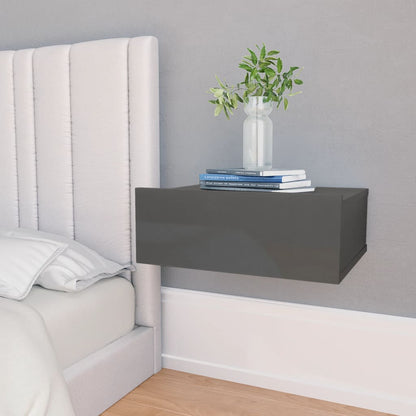 Comodini Pensili 2Pz 40X32X15 Cm Legno Multistrato