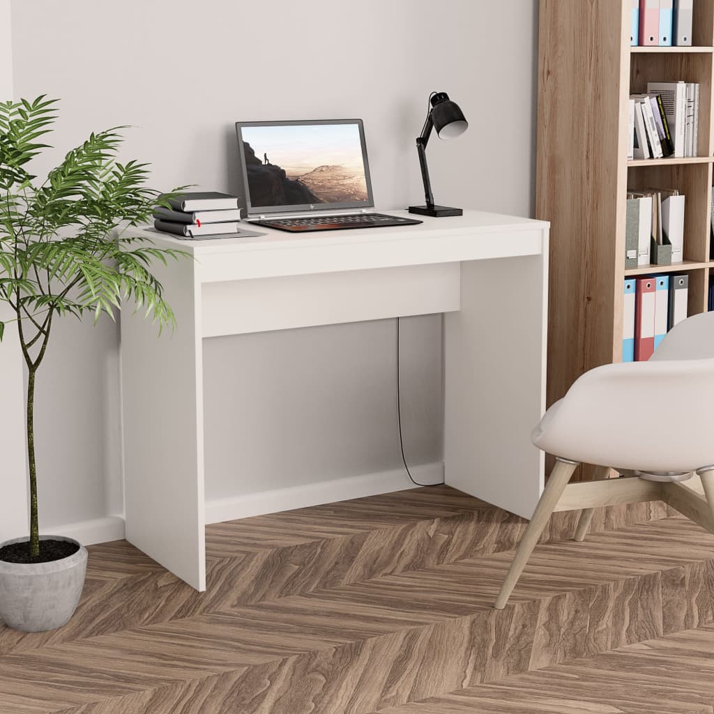 Scrivania 90X40X72 Cm In Legno Multistrato