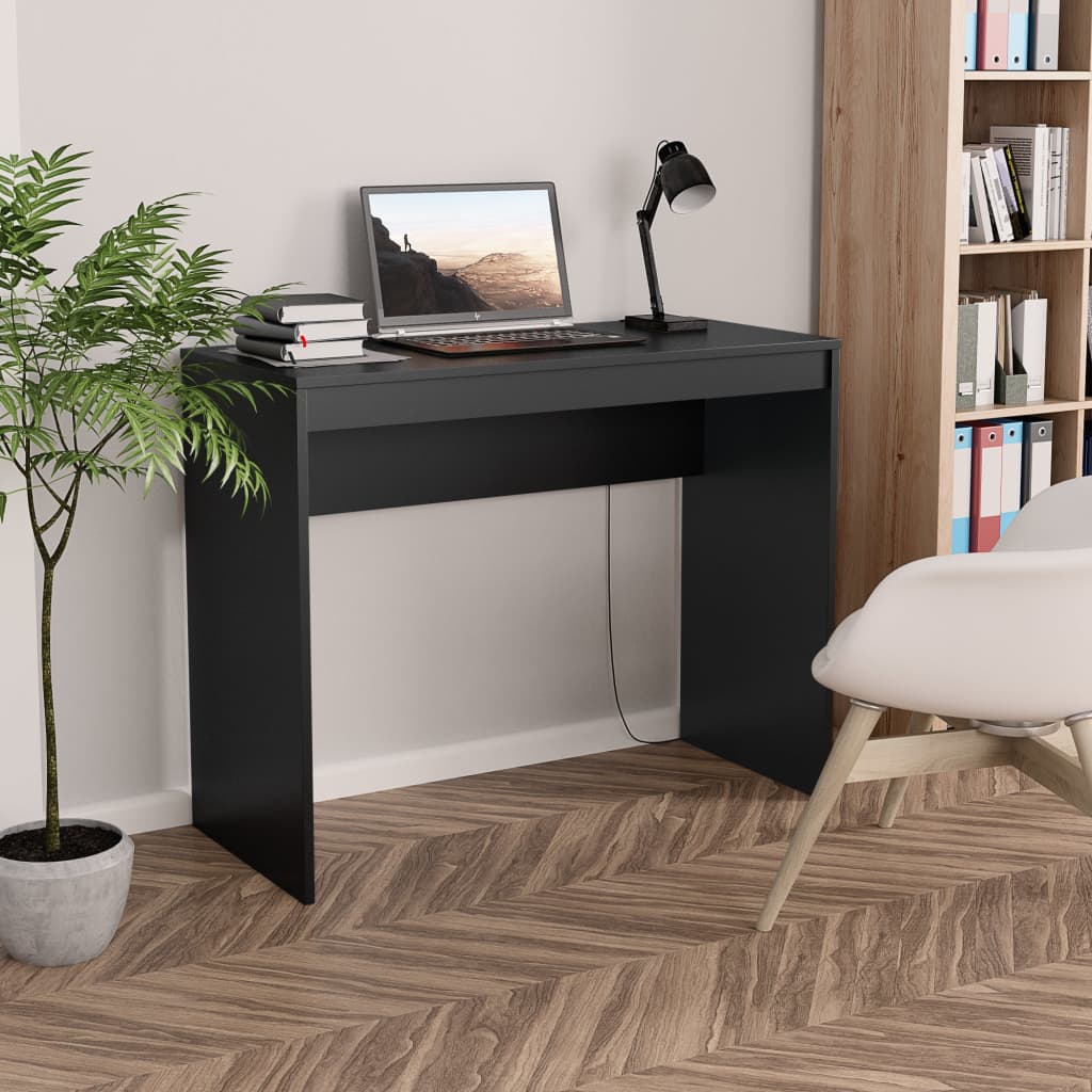 Scrivania 90X40X72 Cm In Legno Multistrato