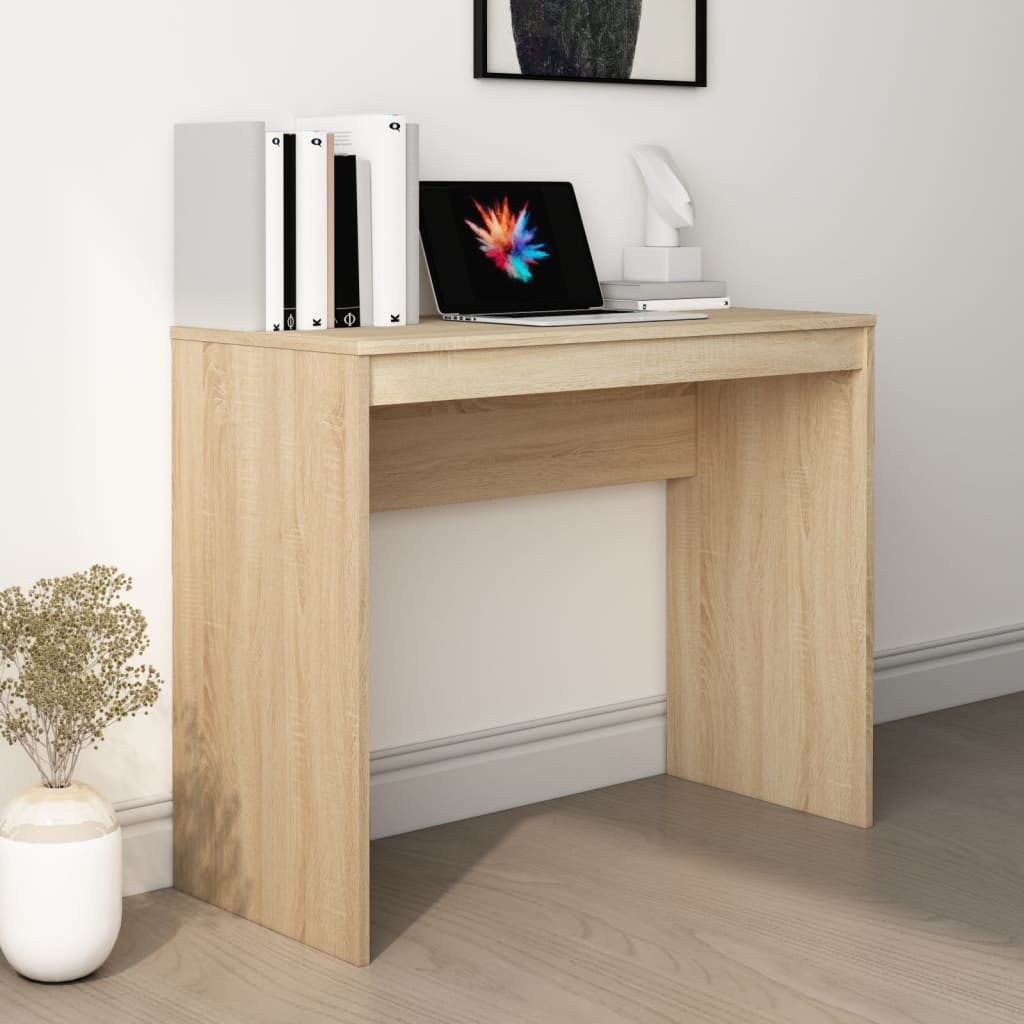 Scrivania 90X40X72 Cm In Legno Multistrato