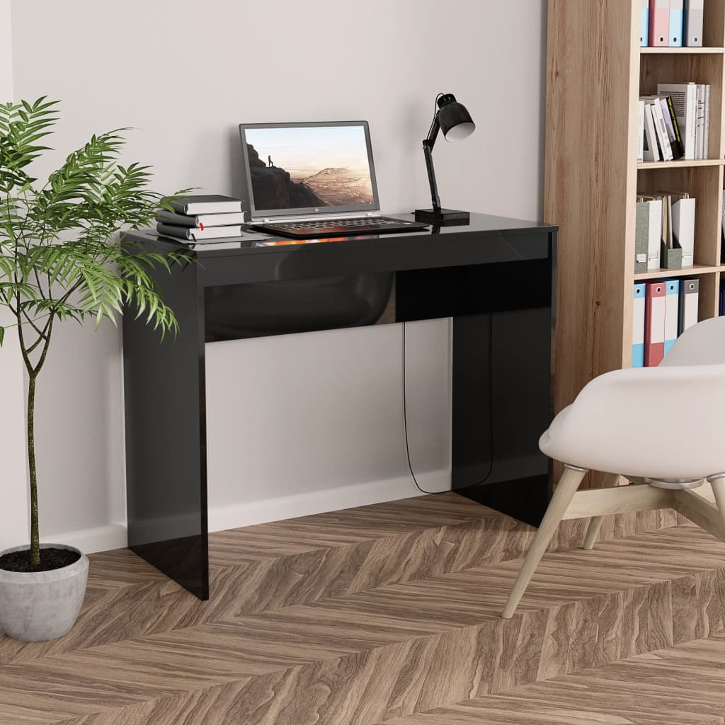 Scrivania 90X40X72 Cm In Legno Multistrato