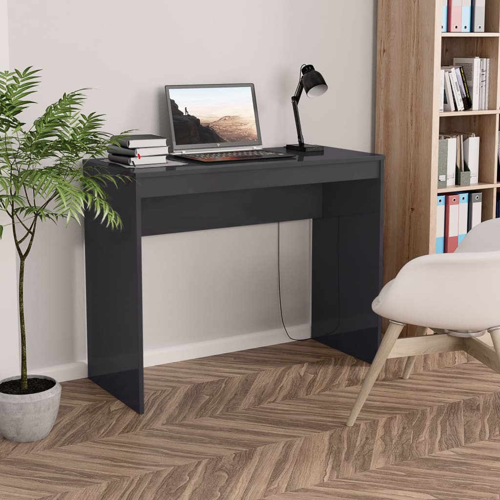 Scrivania 90X40X72 Cm In Legno Multistrato