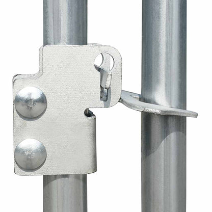 Gabbia Per Polli Da Esterno 2,75X8X1,92M In Acciaio Zincato