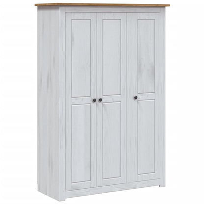 Armadio A 3 Ante 118X50X171,5Cm In Pino Panama Range