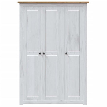 Armadio A 3 Ante 118X50X171,5Cm In Pino Panama Range