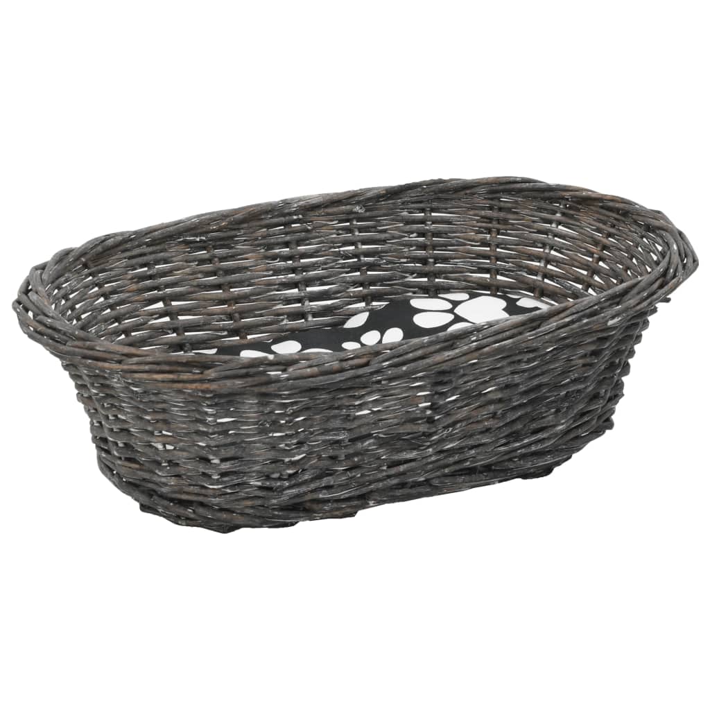 Ceste Gatti Con Cuscini 3Pz 47X34X60Cm Salice Naturale