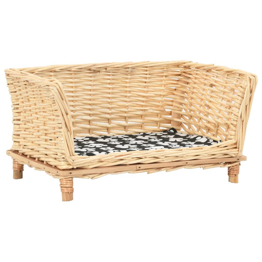 Cesta Per Cani Con Cuscino Salice