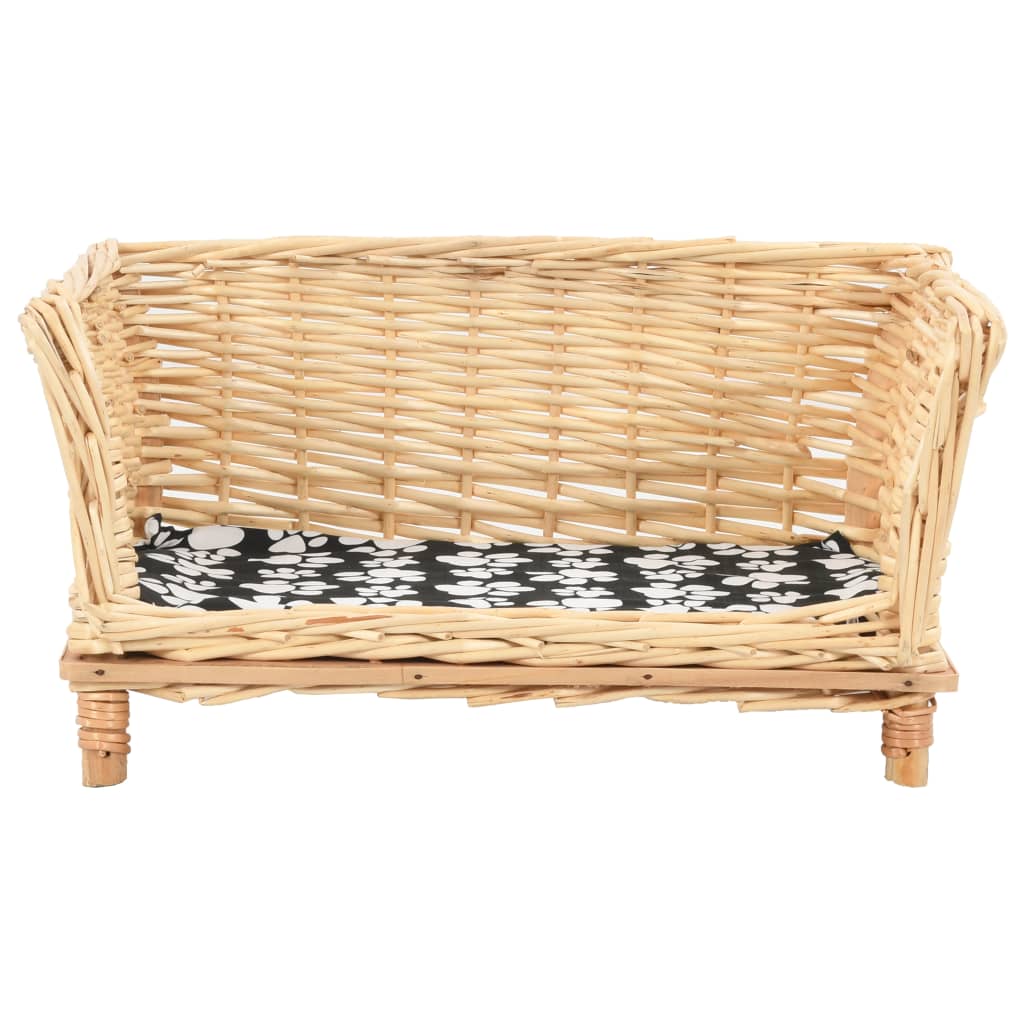 Cesta Per Cani Con Cuscino Salice