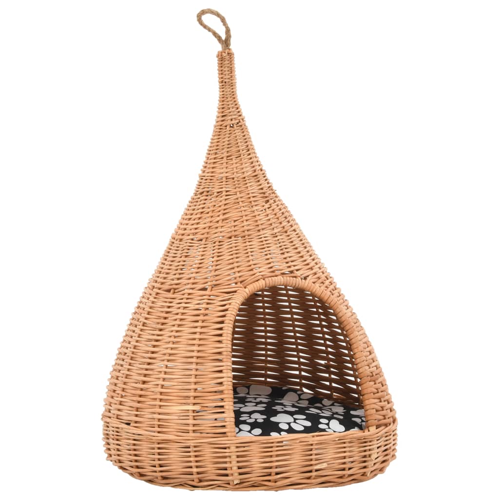 Cesta Per Gatti Con Cuscino 40X60Cm Teepee Salice