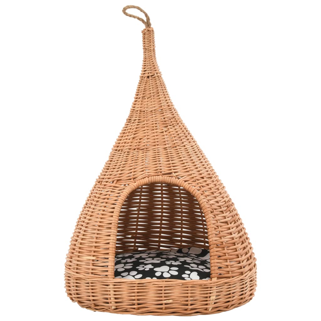 Cesta Per Gatti Con Cuscino 40X60Cm Teepee Salice