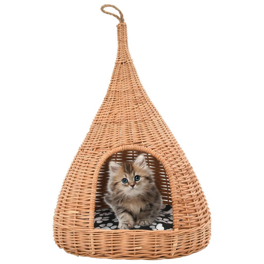 Cesta Per Gatti Con Cuscino 40X60Cm Teepee Salice