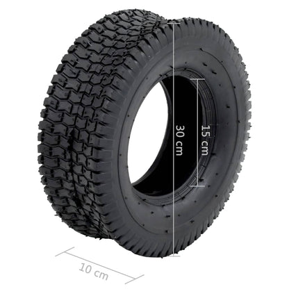 Ruote Per Carriola 2 Pz 13X5.00-6 4Pr Gomma