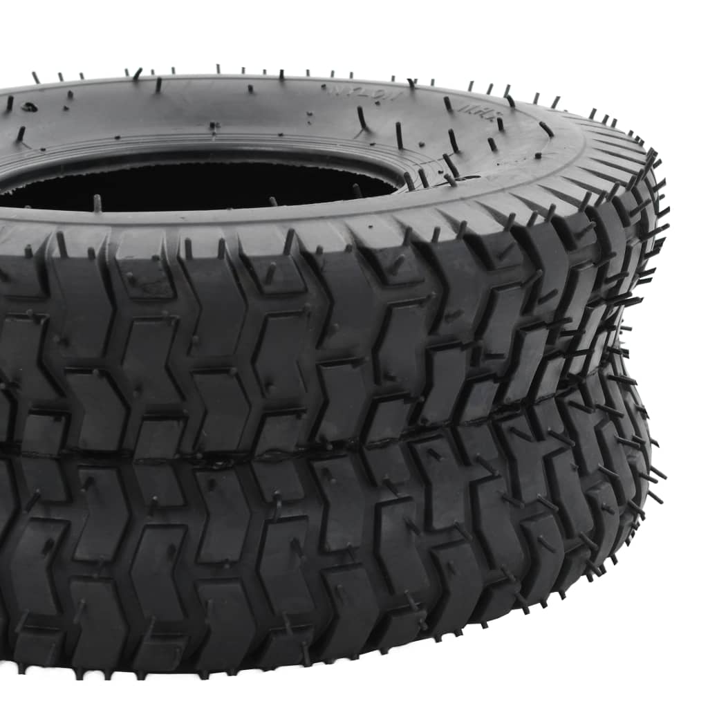 Ruote Per Carriola 2 Pz 15X6.00-6 4Pr Gomma