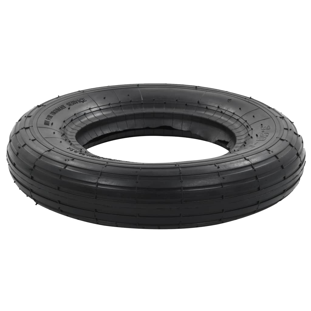 Ruota Per Carriola 3,50-8 4Pr Gomma