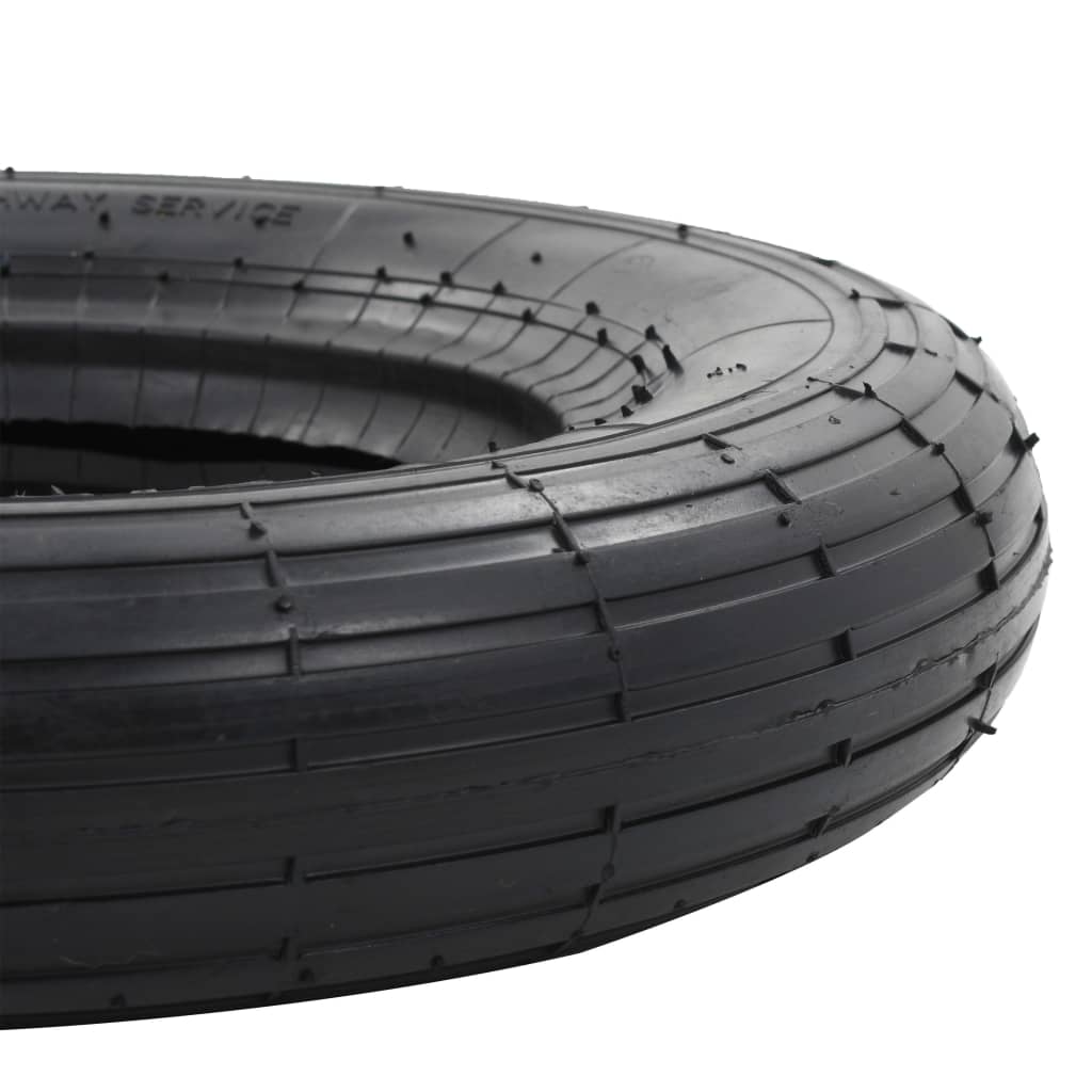 Ruota Per Carriola 3,50-8 4Pr Gomma