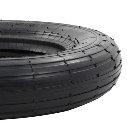 Ruota Per Carriola 3,50-8 4Pr Gomma