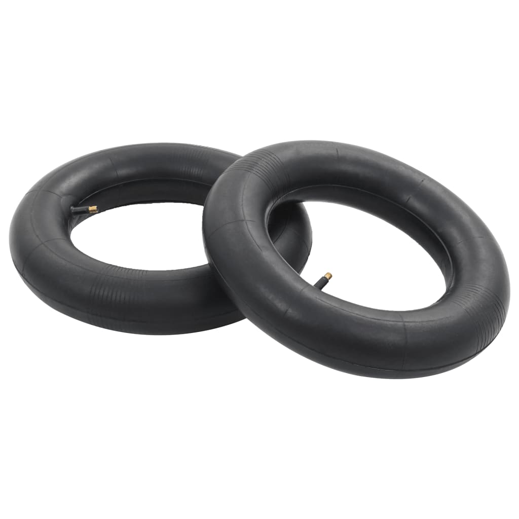 Set Ruote E Camere D'aria Per Carriola 4 Pz 3.50-8 4Pr Gomma