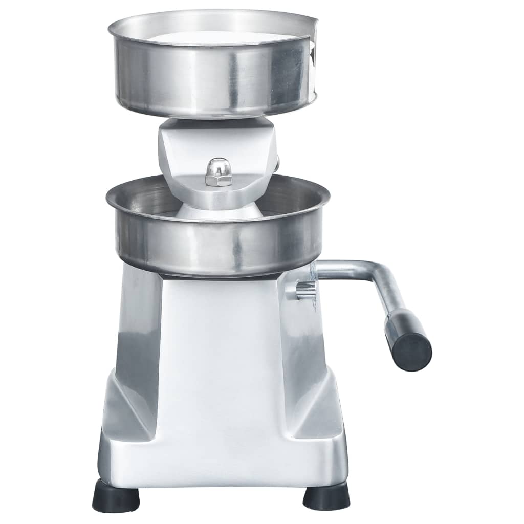 Pressa Per Hamburger Con 500 Fogli Carta Cerata Alluminio 13 Cm