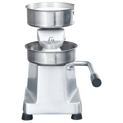 Pressa Per Hamburger Con 500 Fogli Carta Cerata Alluminio 13 Cm
