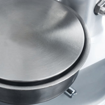 Pressa Per Hamburger Con 500 Fogli Carta Cerata Alluminio 13 Cm