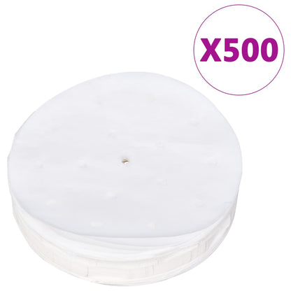 Pressa Per Hamburger Con 500 Fogli Carta Cerata Alluminio 13 Cm