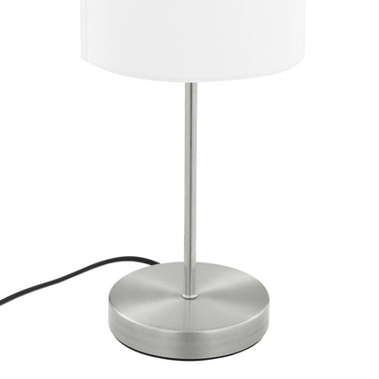 Lampade Da Tavolo 2 Pz Pulsanti Touch Bianche E14