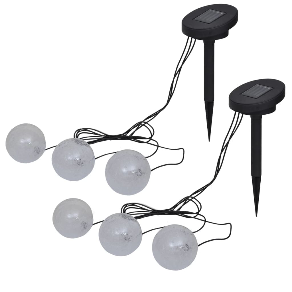 Lampade Led Galleggianti 6 Pz Per Stagno E Piscina