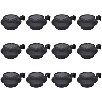 Lampade Solari Da Esterno Per Recinzioni 12 Pz Led