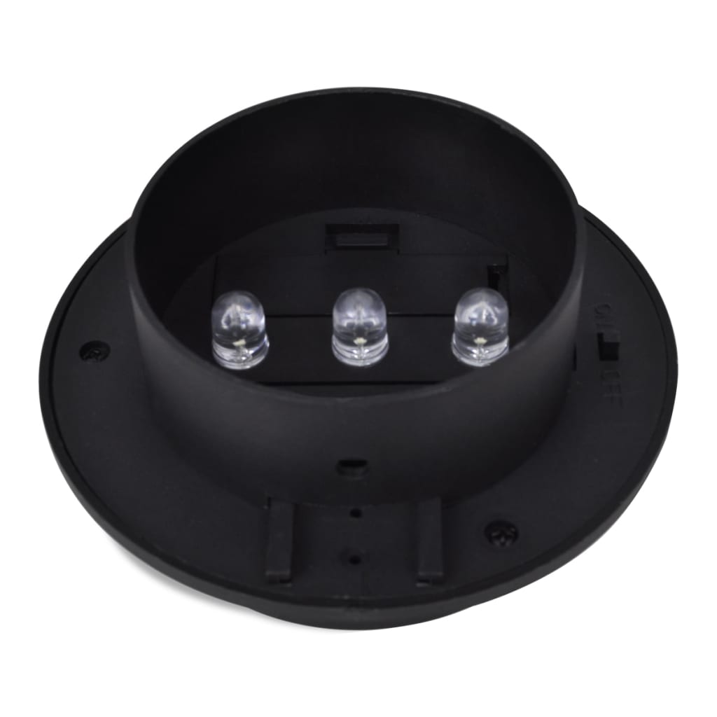 Lampade Solari Da Esterno Per Recinzioni 12 Pz Led