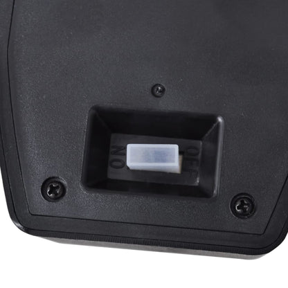 Lampade Solari A Parete 2 Pz Con Sensore Movimento Nere