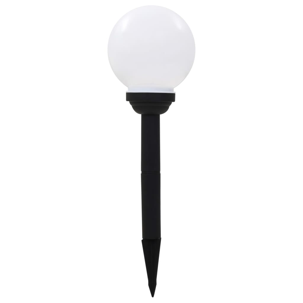 Lampade Solari Da Esterno 8 Pz Led Sferiche 15 Cm Rgb