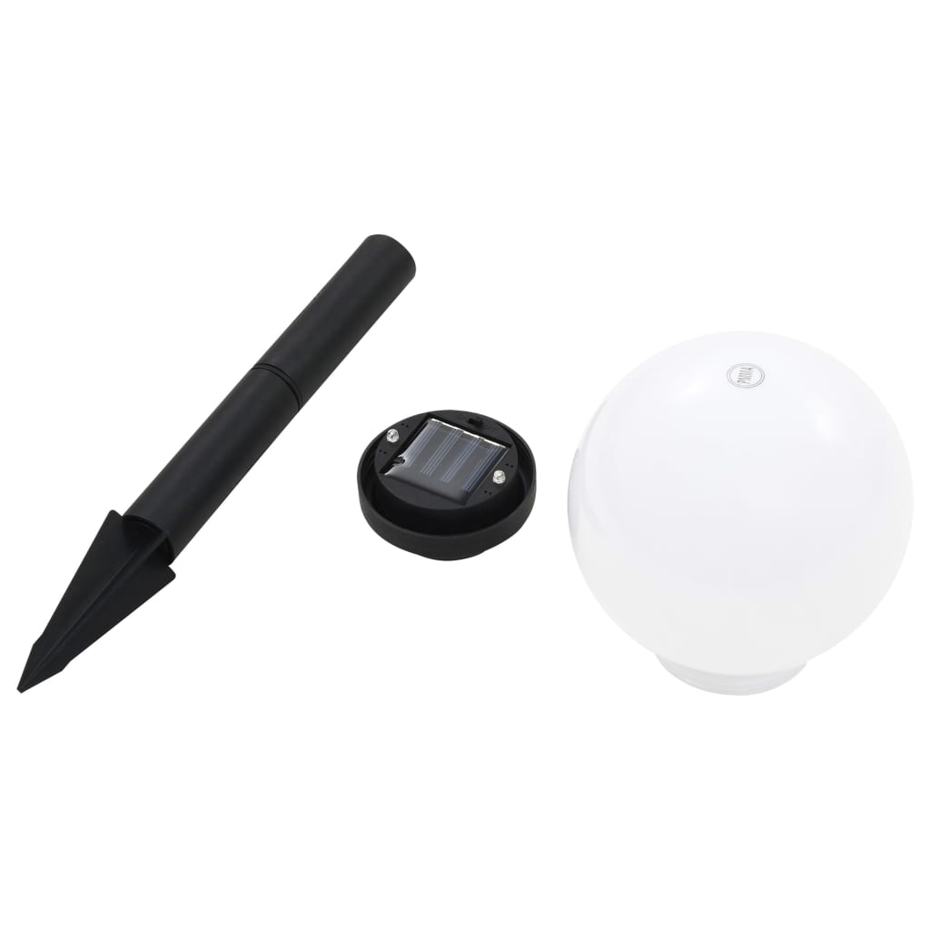 Lampade Solari Da Esterno 6 Pz Led Sferiche Rgb
