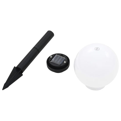 Lampade Solari Da Esterno 6 Pz Led Sferiche Rgb