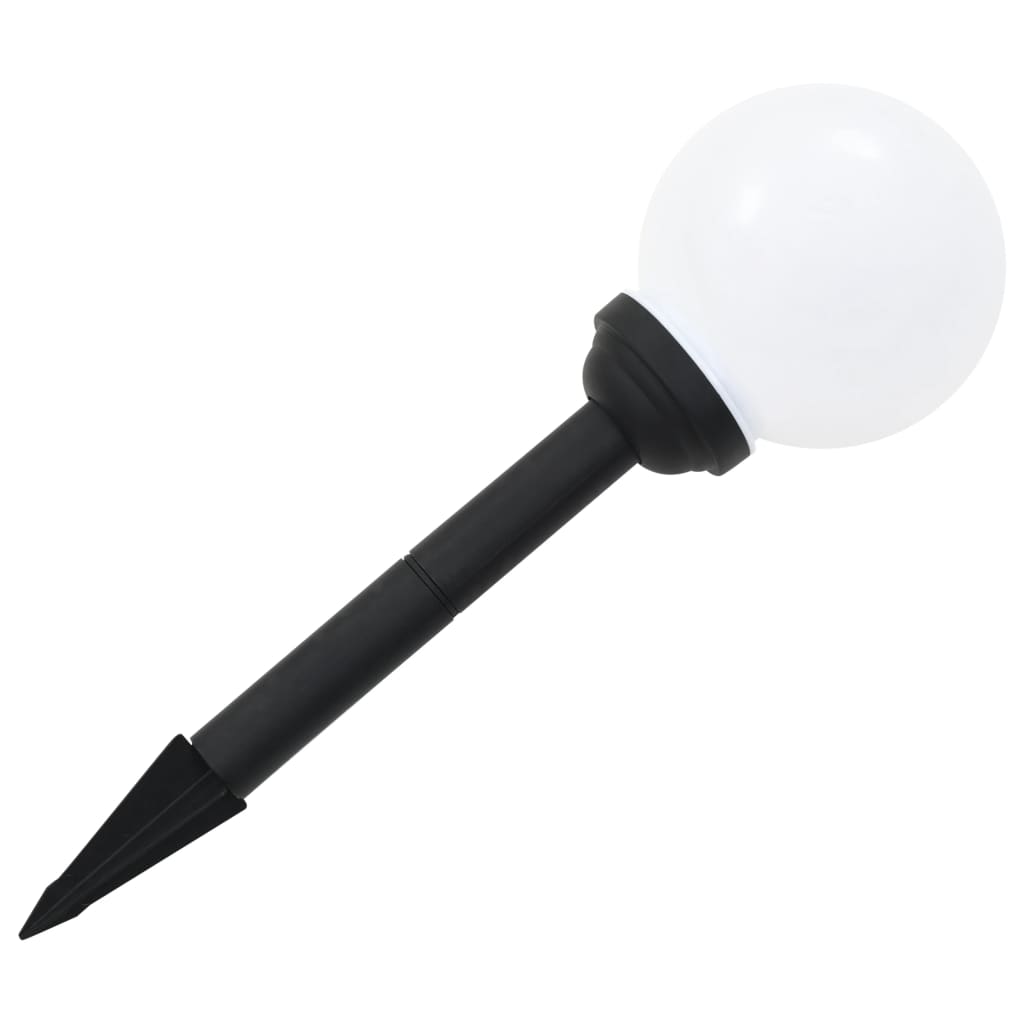 Lampade Solari Da Esterno 6 Pz Led Sferiche Rgb