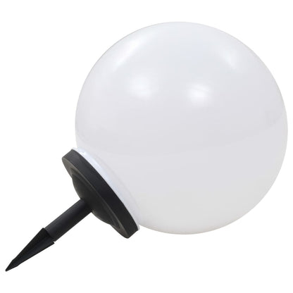 Lampade Solari Da Esterno 2 Pz Led Sferiche Rgb