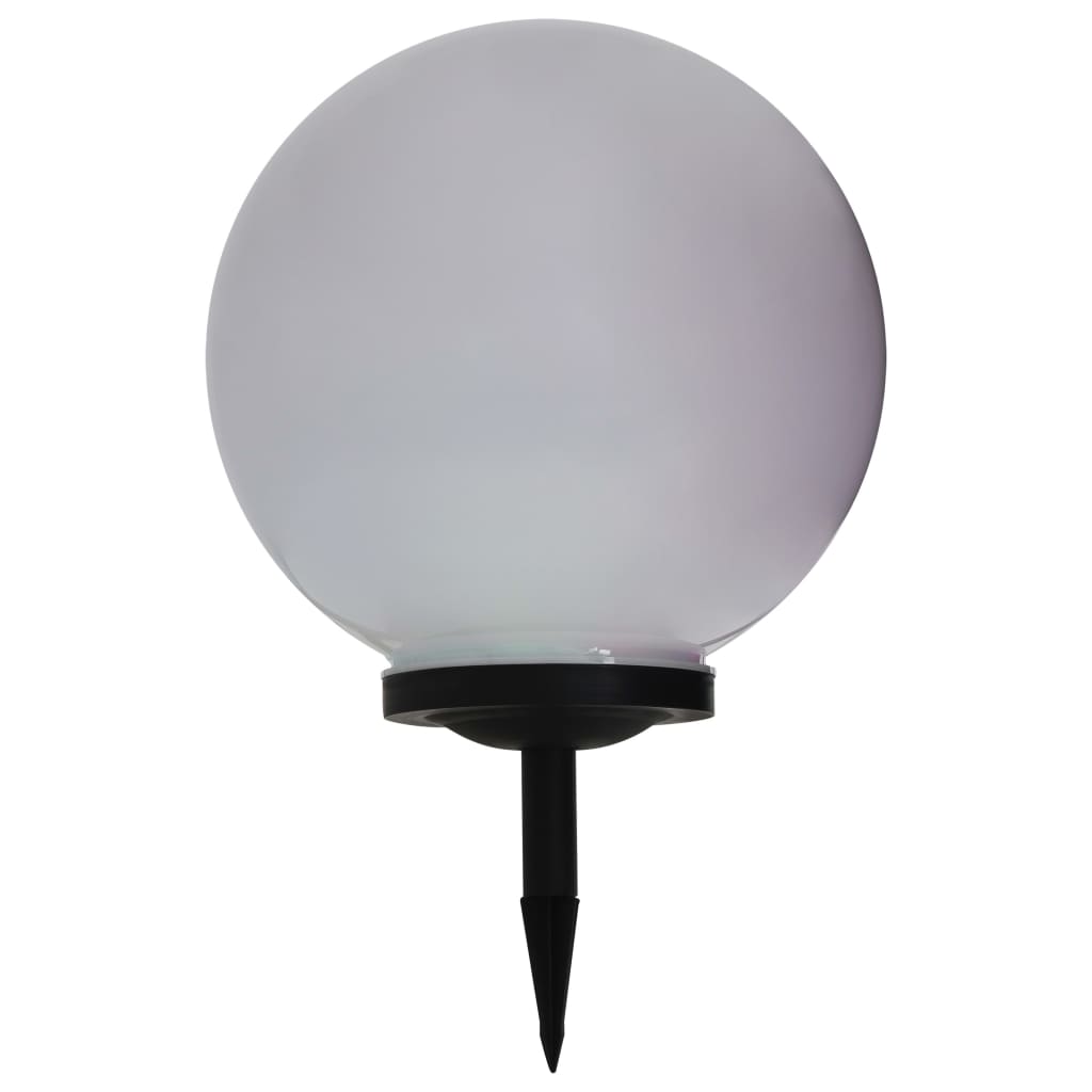 Lampade Solari Da Esterno 2 Pz Led Sferiche Rgb