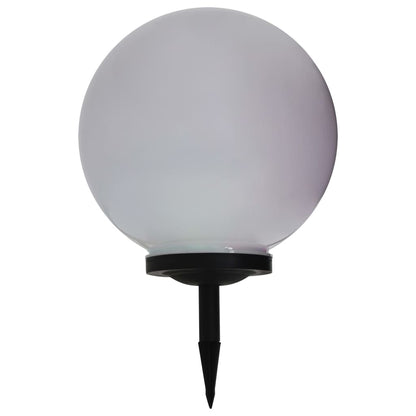 Lampade Solari Da Esterno 2 Pz Led Sferiche Rgb