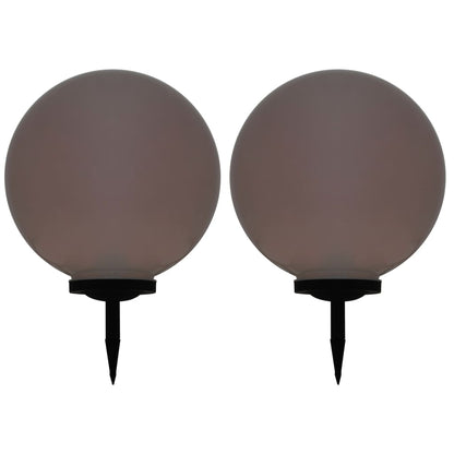 Lampade Solari Da Esterno 2 Pz Led Sferiche Rgb