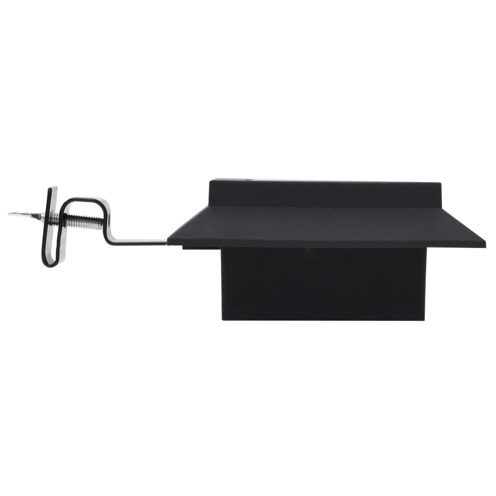 Lampade Solari Da Esterno 12 Pz Led Quadrate 12 Cm Nere