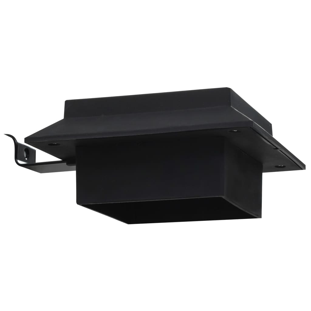 Lampade Solari Da Esterno 12 Pz Led Quadrate 12 Cm Nere