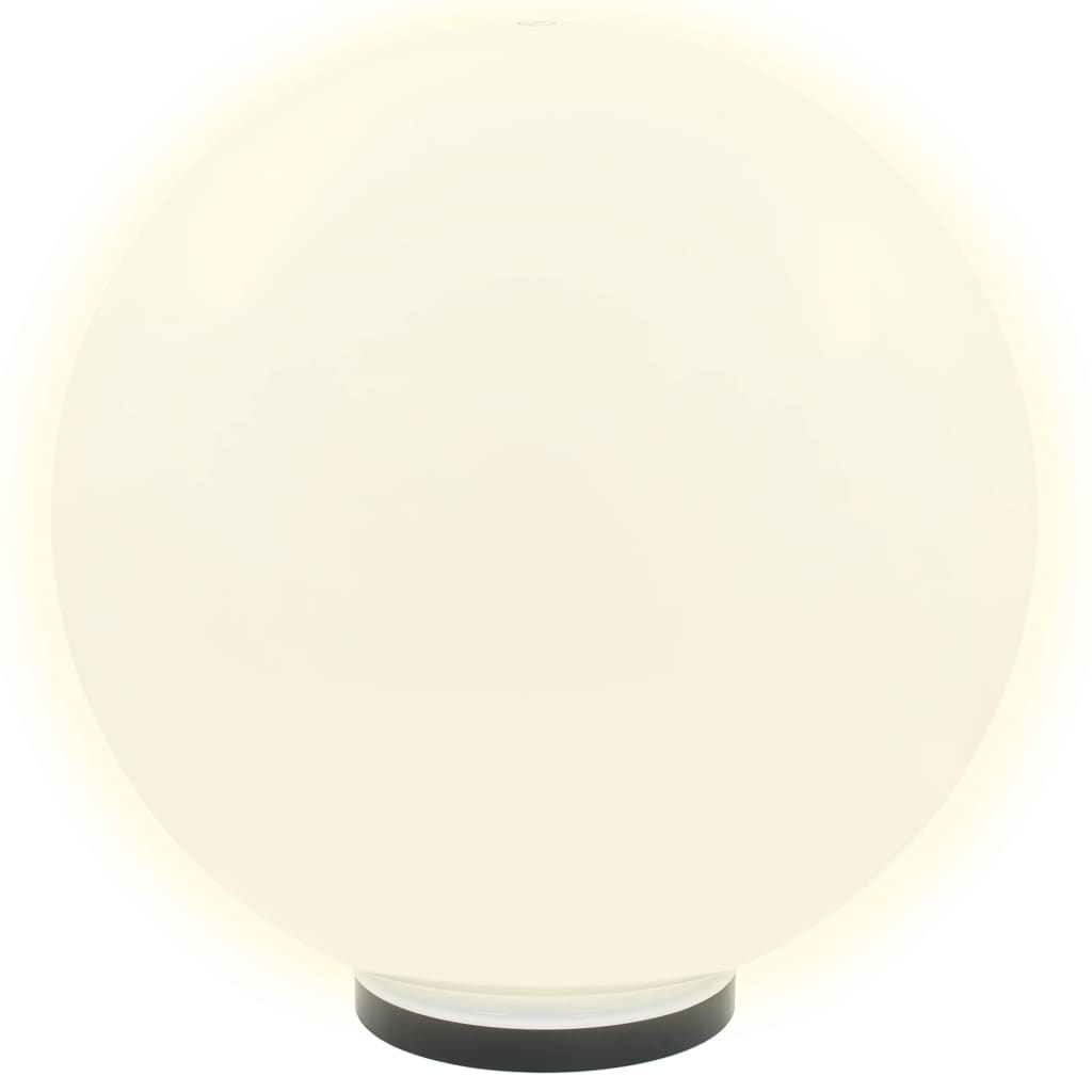 Set Lampade A Led Sferiche 2 Pz 50 Cm In Pmma