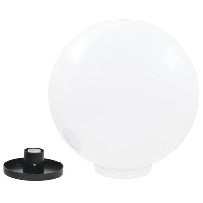 Set Lampade A Led Sferiche 2 Pz 50 Cm In Pmma