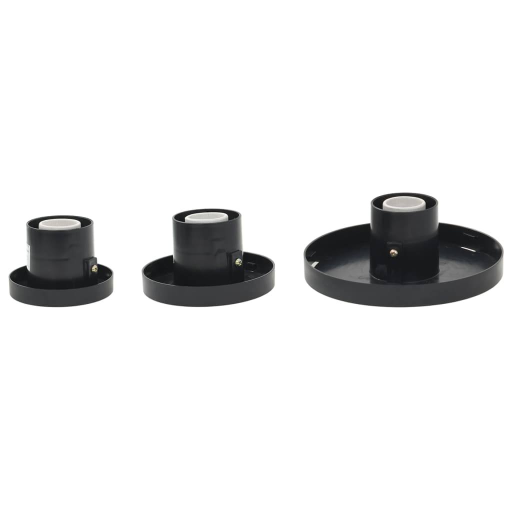 Set Lampade A Led Sferiche 6 Pz 20/30/40 Cm In Pmma