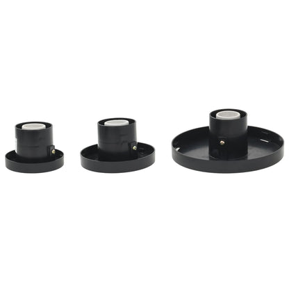 Set Lampade A Led Sferiche 6 Pz 20/30/40 Cm In Pmma