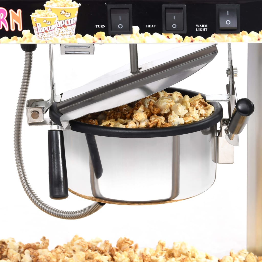 Macchina Per Popcorn Con Pentola In Teflon 1400 W
