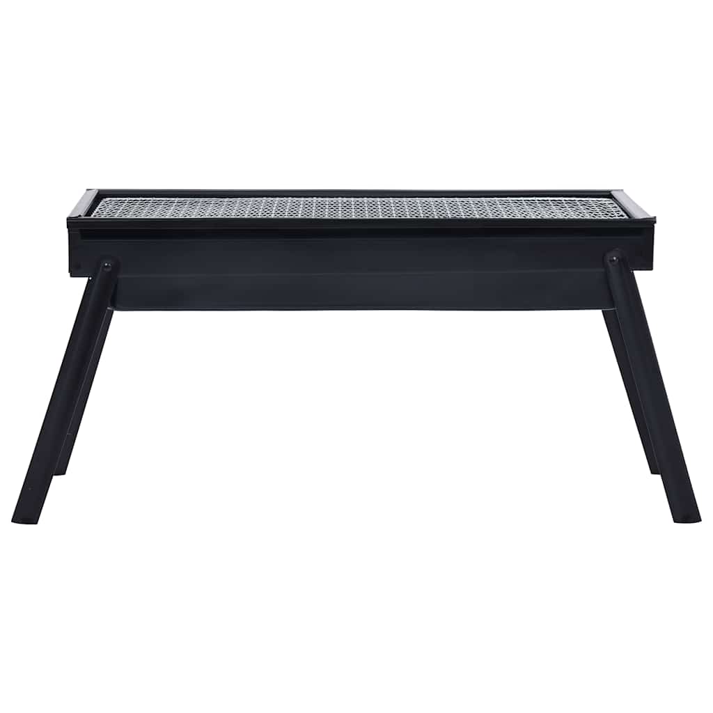 Griglia Barbecue Da Campeggio Portatile In Acciaio 60X22,5X33Cm