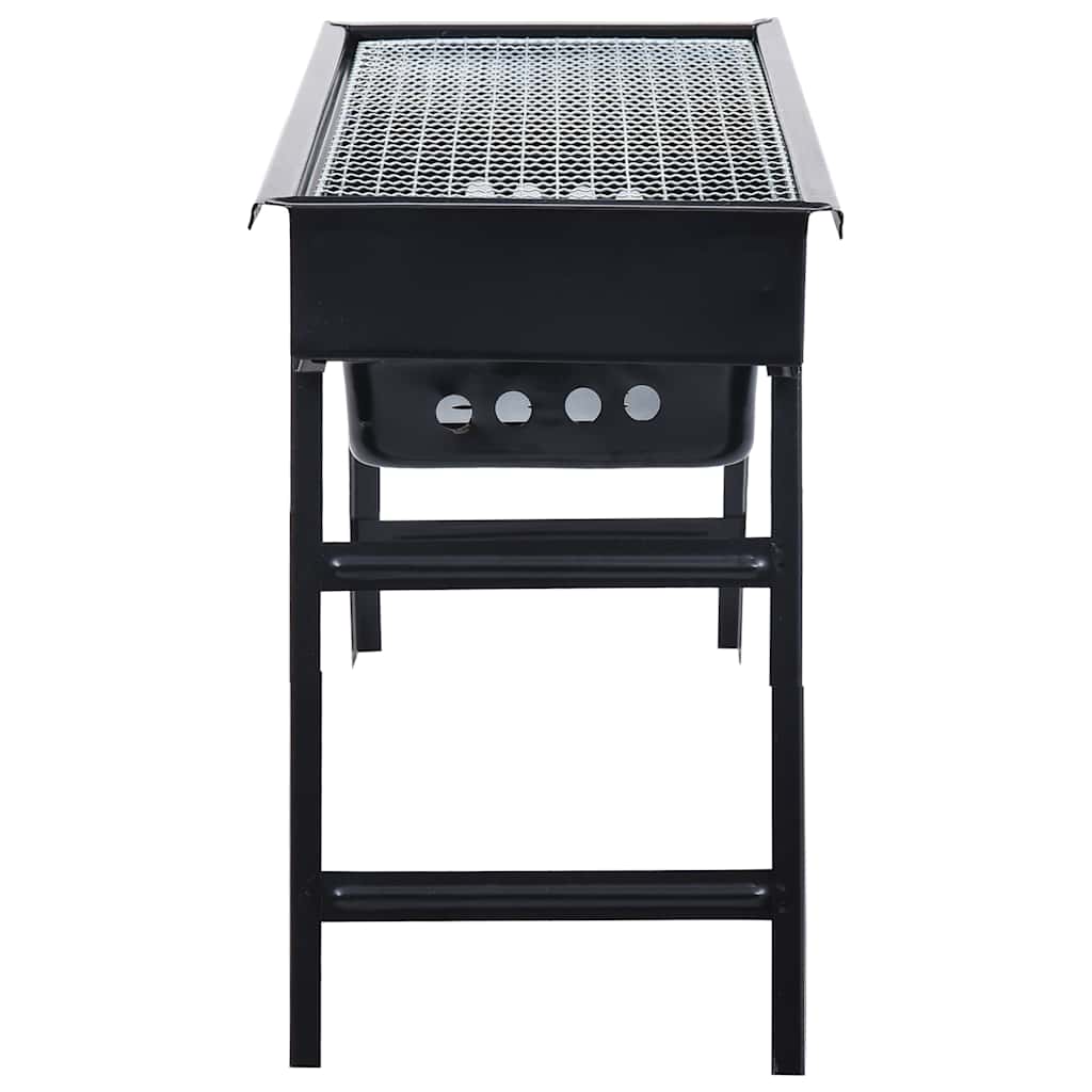 Griglia Barbecue Da Campeggio Portatile In Acciaio 60X22,5X33Cm