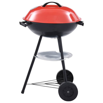 Barbecue A Carbone Kettle Portatile Xxl Con Ruote 44 Cm