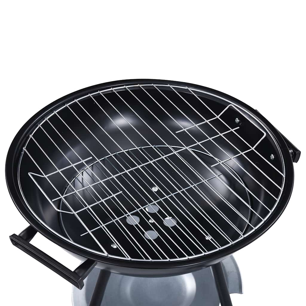 Barbecue A Carbone Kettle Portatile Xxl Con Ruote 44 Cm