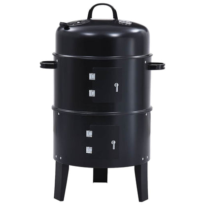 Griglia Barbecue A Carbone 3-In-1 40X80 Cm